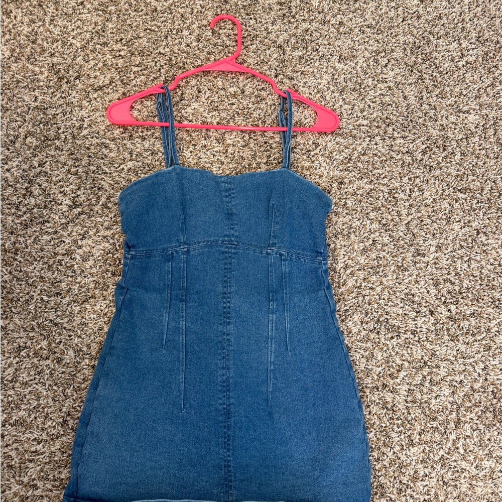 Blue Denim Dress